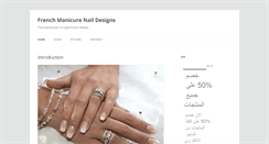 Desktop Screenshot of frenchmanicures.com